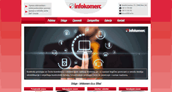 Desktop Screenshot of infokomerc.ba