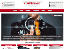 Tablet Screenshot of infokomerc.ba